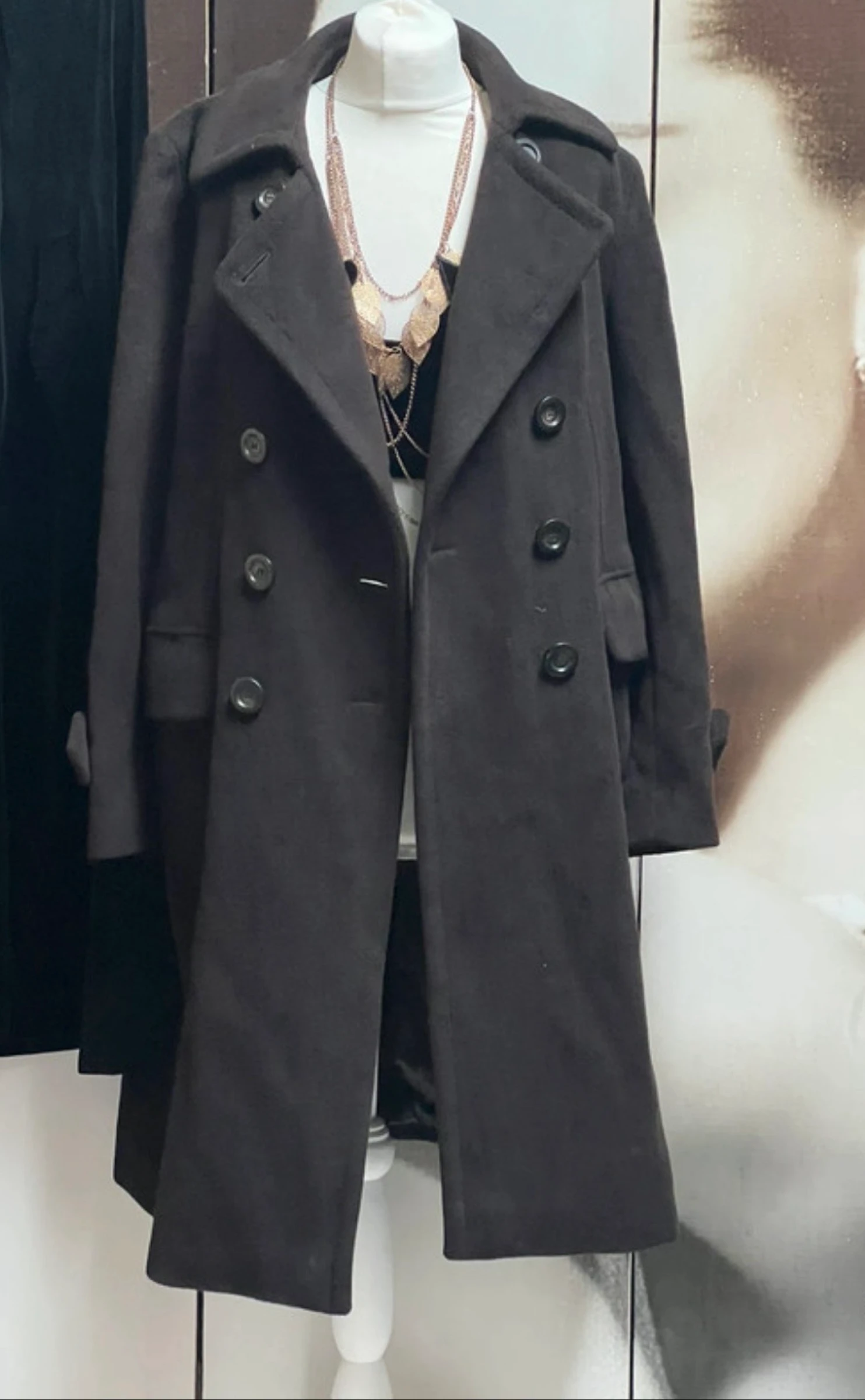 Alpaca Wool Coat Gérard Darel – photo 4